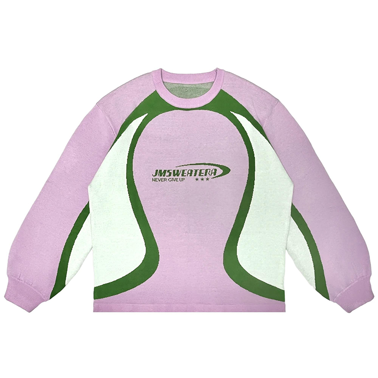 pink-jacquard-sweater