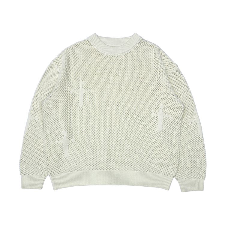 mens-jacquard-mesh-hollow-pullover