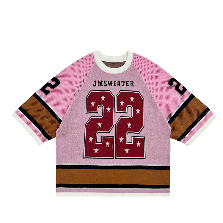 Custom Retro Jacquard Soccer Jersey