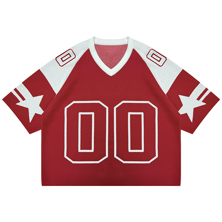 Football Style Men's Sweater