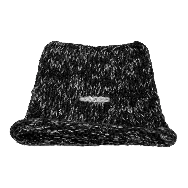 custom-cat-ear-beanie-wholesale-chunky-marled-hat-black
