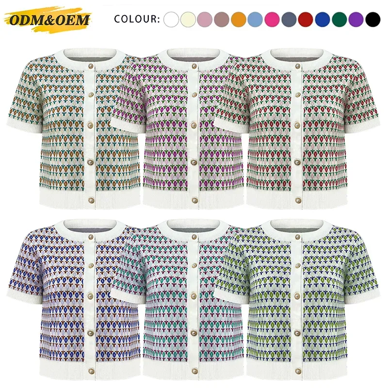 custom-vintage-floral-jacquard-knit-short-cardigan-all-colors
