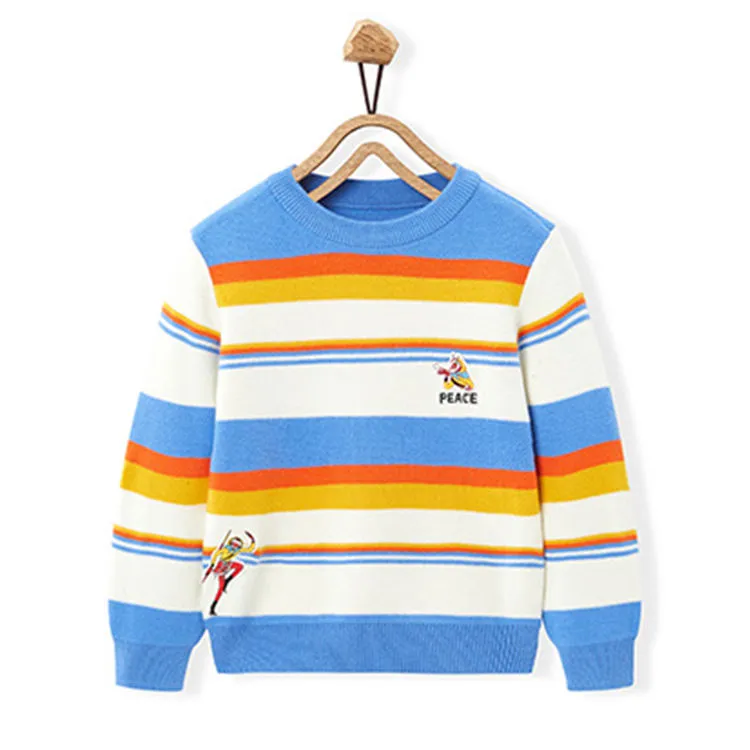 custom-kids-striped-graphic-knit-sweater