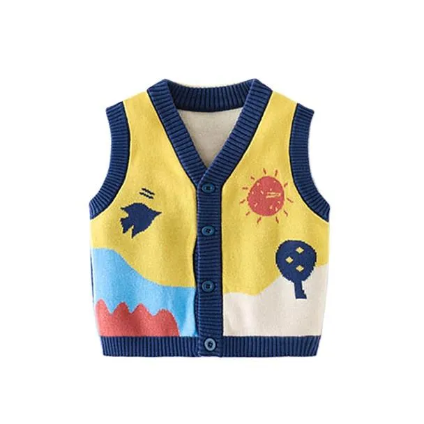 custom-kids-landscape-jacquard-knit-vest