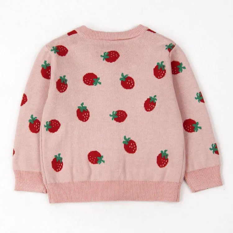 custom-kids-strawberry-knit-cardigan-back