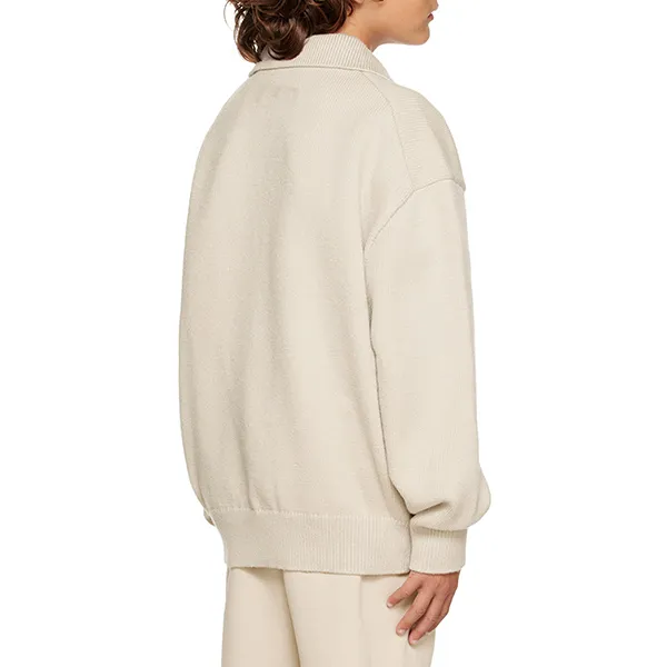 custom-kids-beige-collared-knit-polo-sweater-back