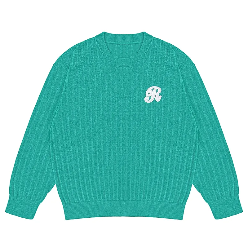 custom-mens-ribbed-crewneck-sweater-cyan