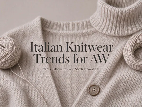 3d jacquard and whole garment Italian knitwear trend