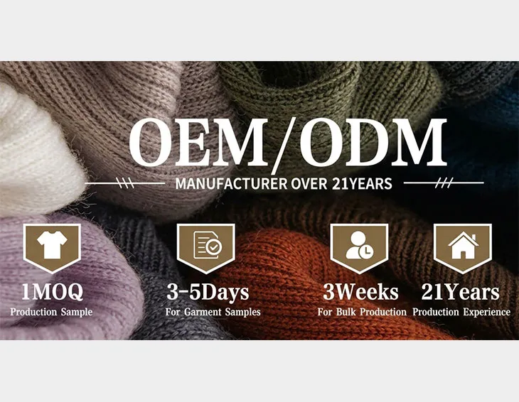 Knitwear oem manufacturing partner for brands-sweater manufacturers
