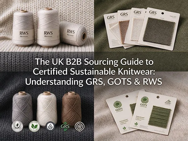 certified grs gots rws sustainable knitwear sweater factory