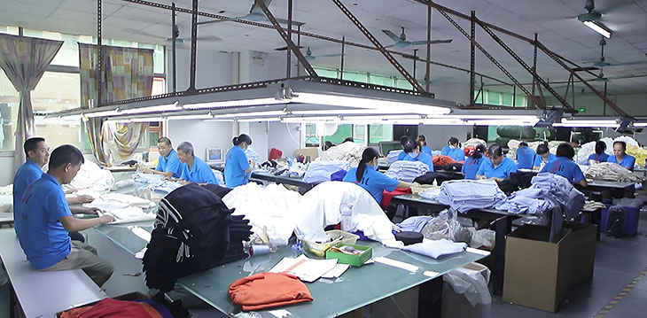 Premier streetwear knitwear quality assurance and inspection
