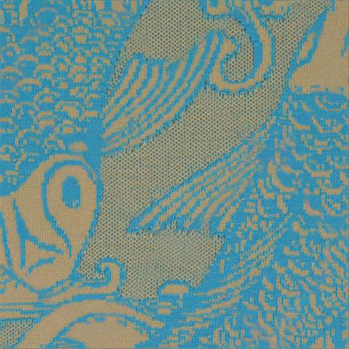 Shimmering Ocean-Scale Texture Sweater