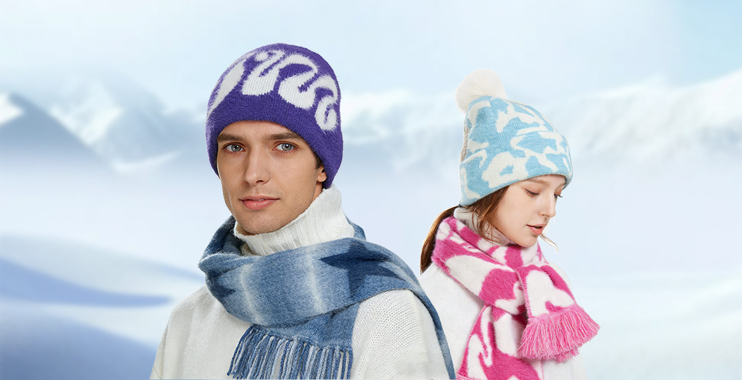 Custom knit accessories manufacturer and knitwear factory