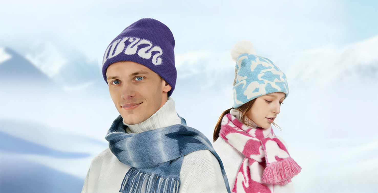 Custom knit accessories manufacturer and knitwear factory