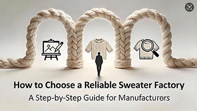 How to Evaluate a Custom sweater Manufacturer