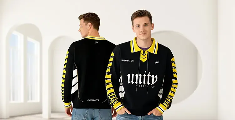 Custom mens sweater manufacturer and knitwear factory