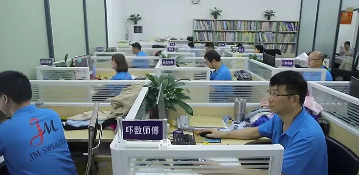 Sweater design studio manufacturer