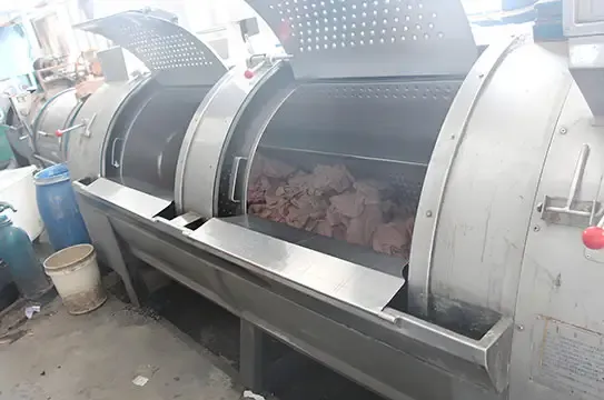 Sweater Garment Washing in Our Workshop