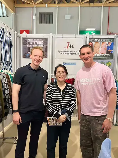 French high-end sweater exhibition