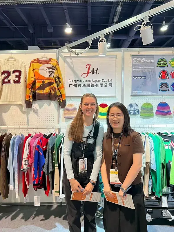 American fashion sweater exhibition