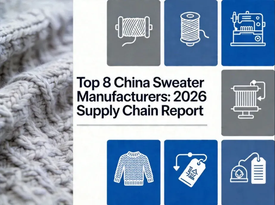 Top 8 Chinese Sweater Manufacturers: 2026 Supply Chain Report