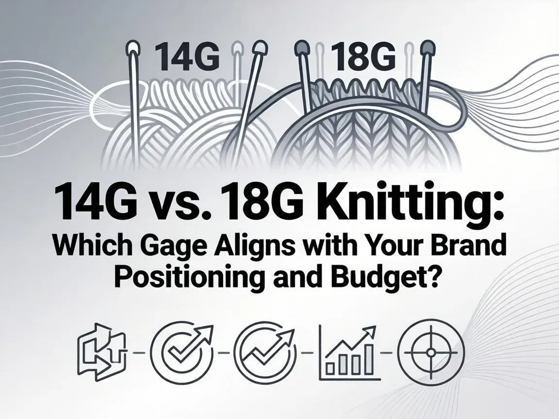 14G vs. 18G Knitwear: Guide to Brand Positioning & Budget