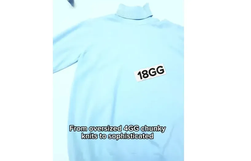 From Architectural 4GG to Ethereal 18GG Sweater Manufacturer