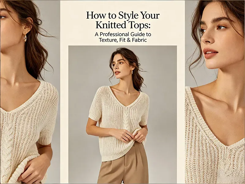 Style Knitted Tops: A Guide to Texture, Fit & Fabric