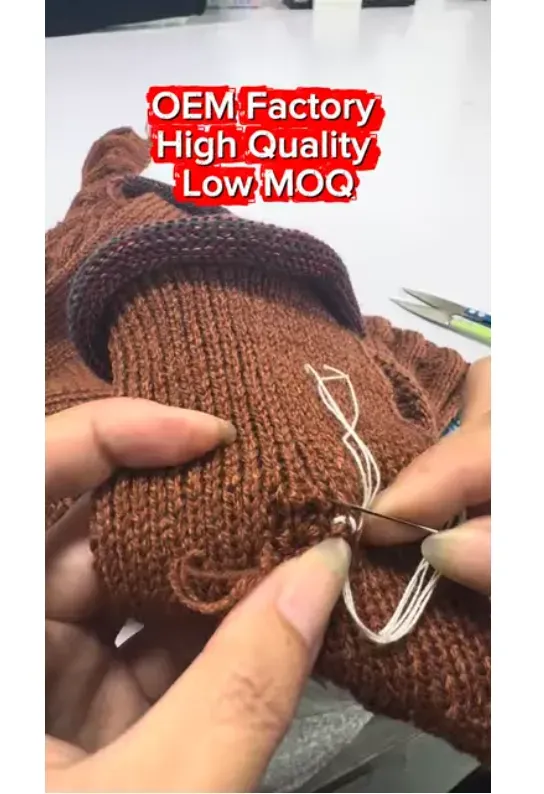 Expert Seamless Sweater Repair | 21-Year Manufacturer
