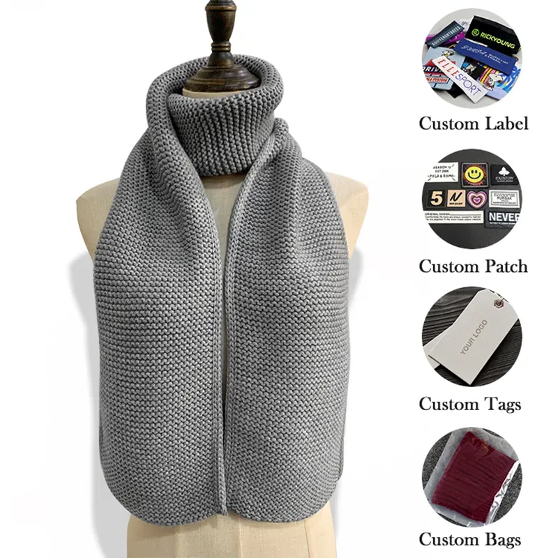 custom-hooded-scarf-wholesale-garter-knit-neck-warmer