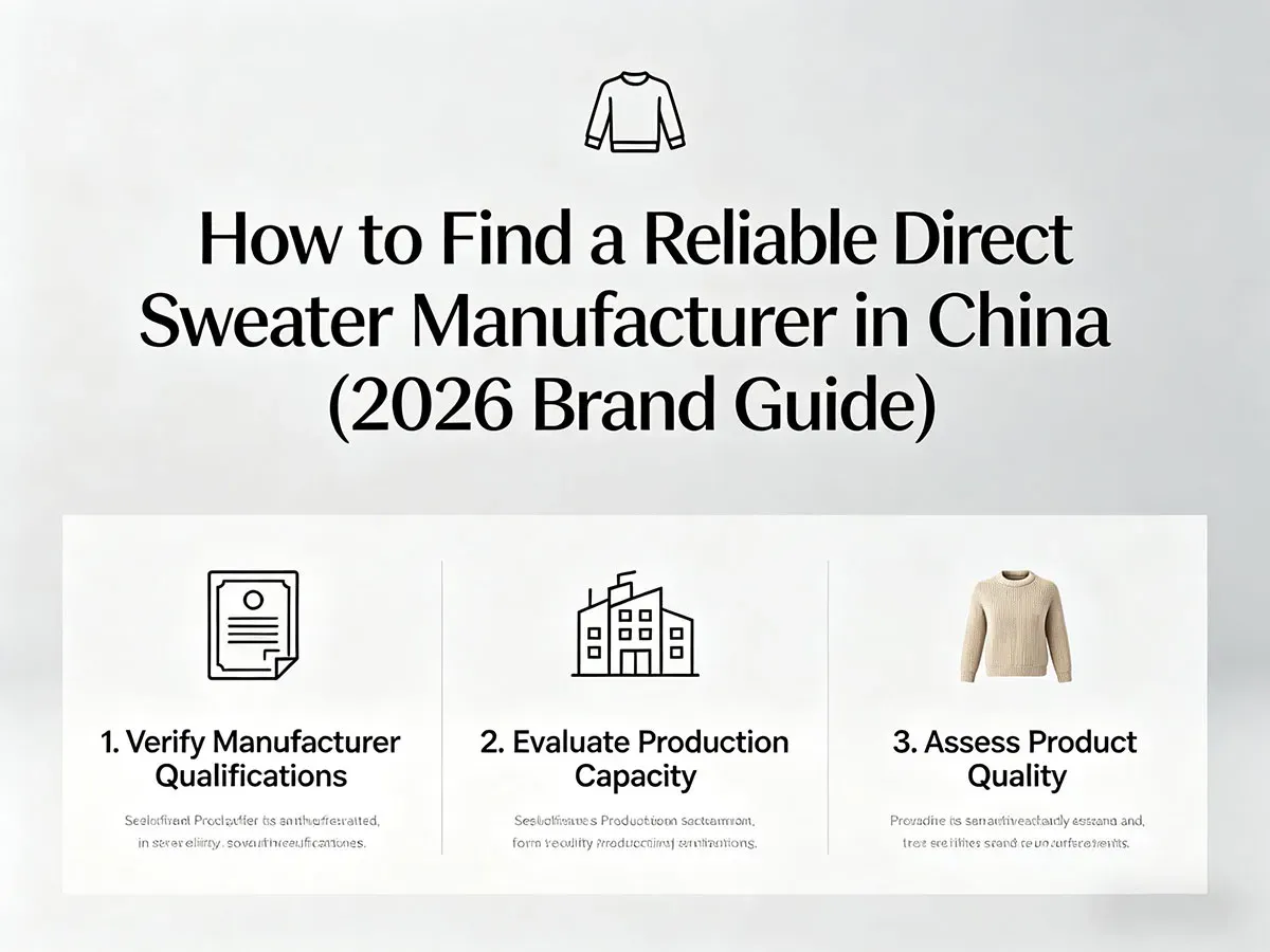 Find Reliable Direct Sweater Manufacturers in China | 2026 Guide