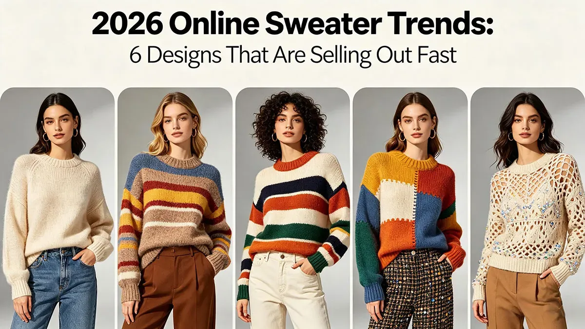 2026 Sweater Trends: 6 Best-Selling Knitwear Designs