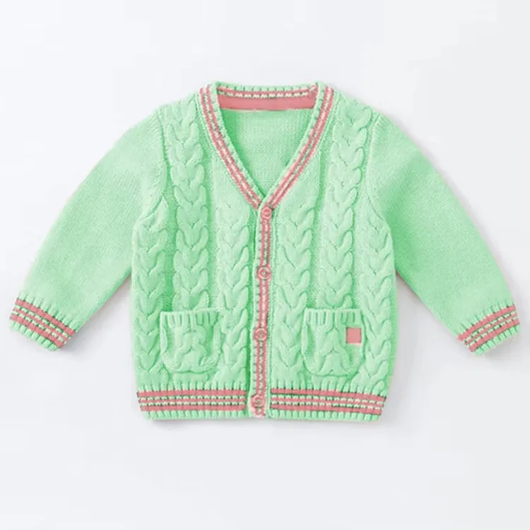 custom-kids-cable-knit-cardigan-with-tipping