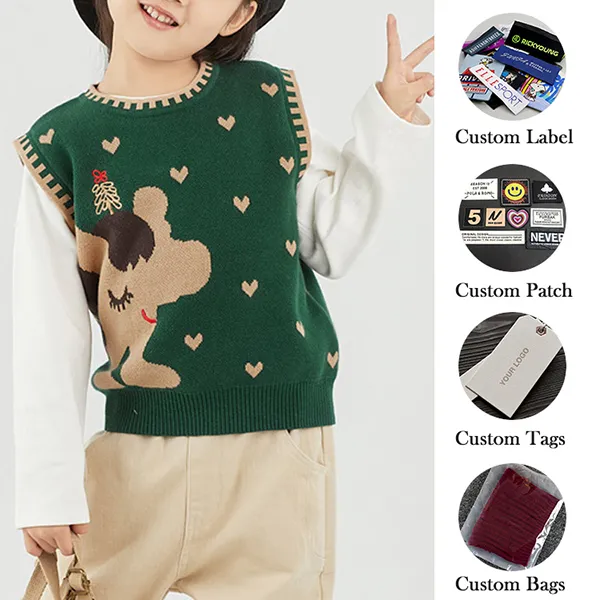 custom-kids-sleeveless-jacquard-knit-vest
