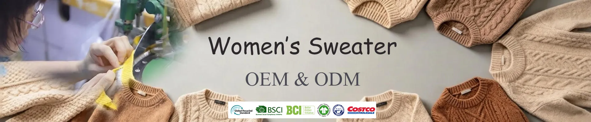 Custom Women's Sweater Manufacturer
