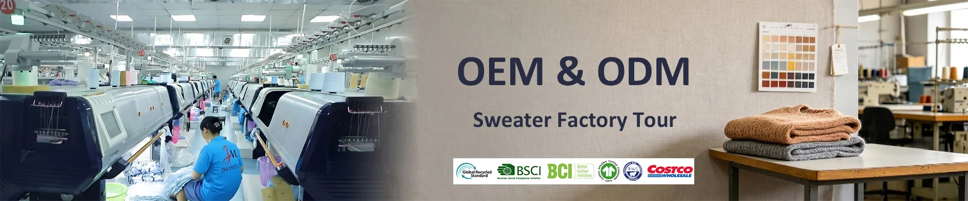 Sweater Factory Tour from Leading Sweater Manufacturer in China