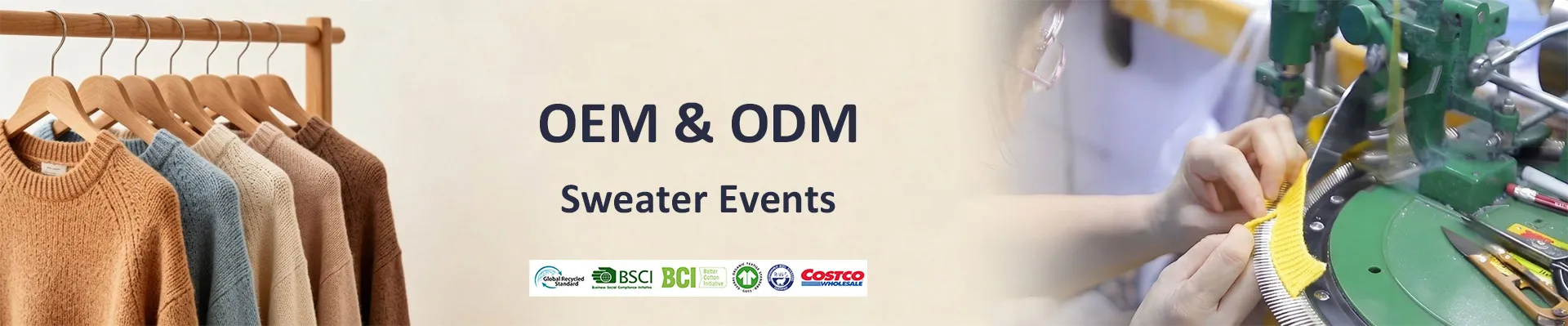 Sweater Events from Leading Sweater Manufacturer in China