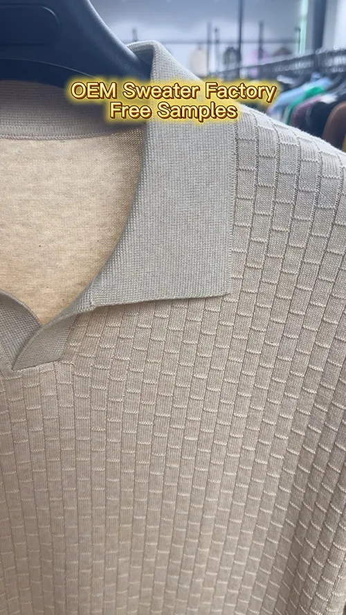 waffle-texture-polo-custom-made-sweaters