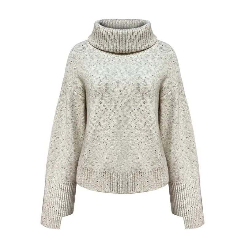 roll-neck-speckled-knit-sweater-oem-manufacturer
