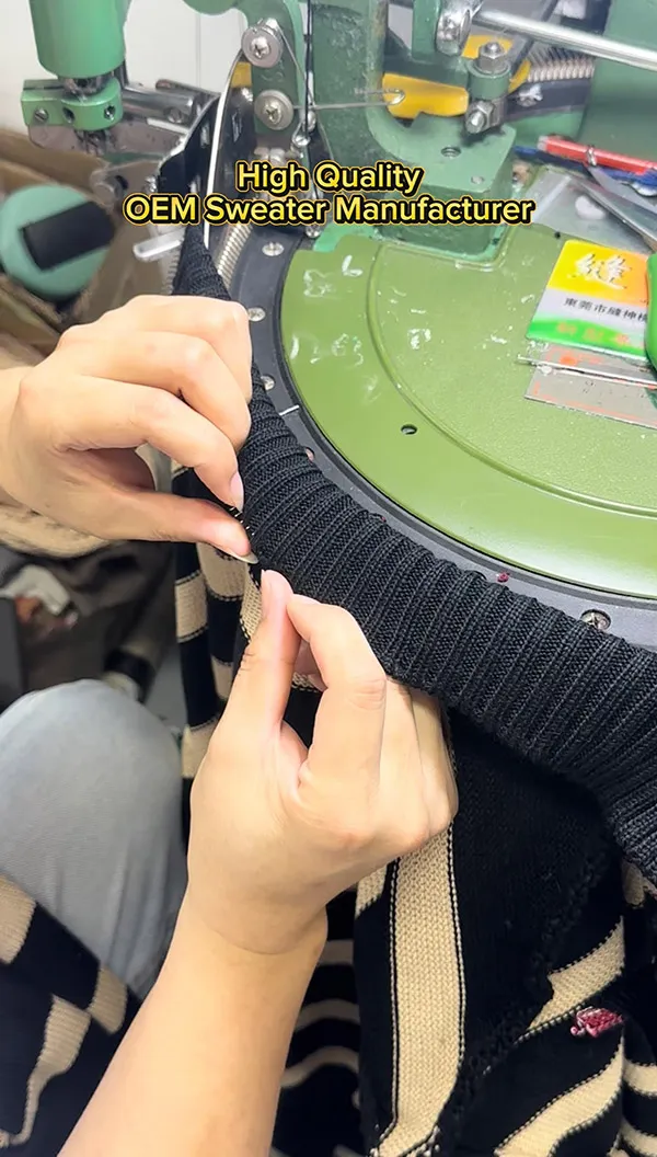 custom-made-knit-sweater-collar-ribbon-linking
