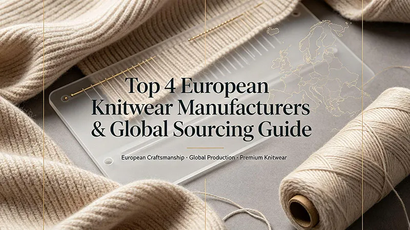 Top 4 European Knitwear Manufacturers & Global Sourcing Guide