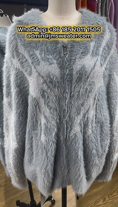 Grey Cardigan Zip Cardigan Sweater Manufacturer