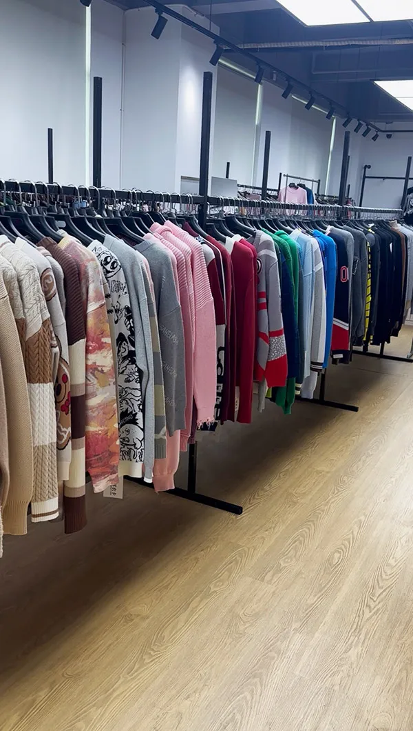Showroom Tour: OEM Knitwear Manufacturer Sweaters