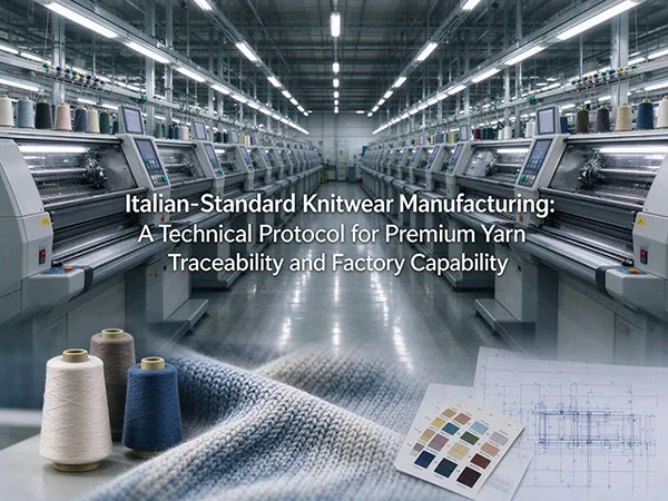 italian standard knitwear yarn traceability protocol