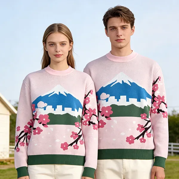 Aesthetic-Snow-Mountain-Scenic-Intarsia-Knit