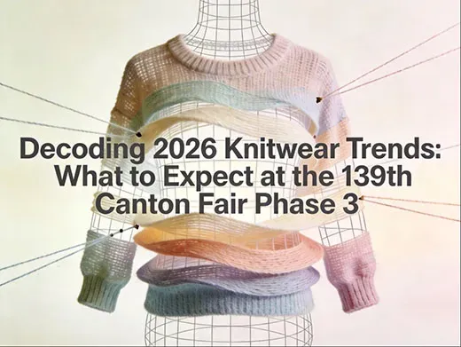 Decoding 2026 Knitwear Trends: What to Expect at the 139th Canton Fair Phase 3