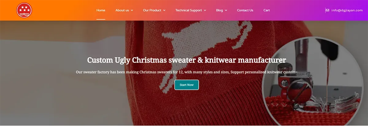 Dongguan Jiayan Knitwear Manufacturer