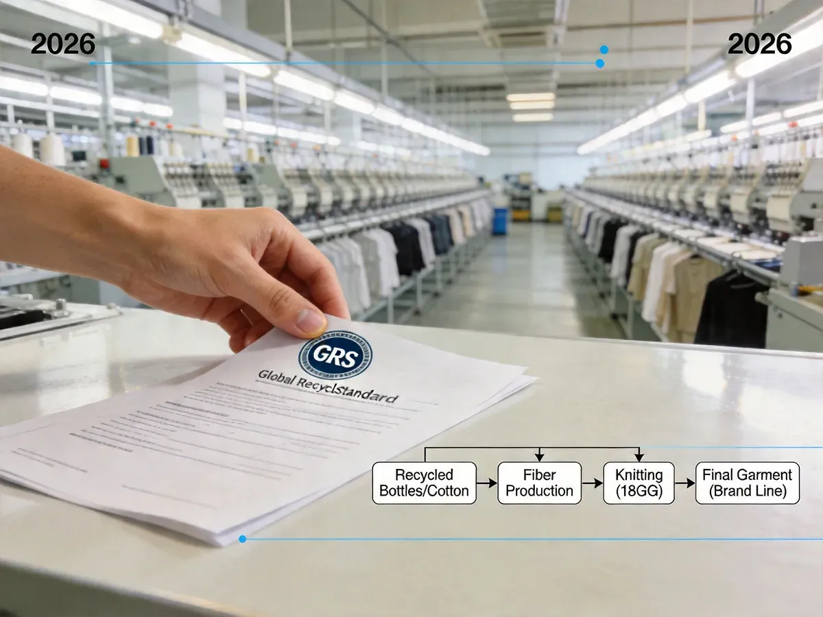 Moving Beyond Greenwashing The GRS-Certified Production Loop