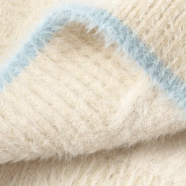 Children's Sweater With Clean Reverse Side