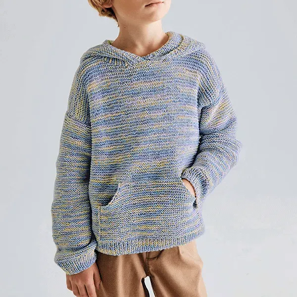 Custom Children's SweaterBoxy Fit With Mohair Blend